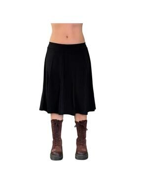 Y2K TRAD GOTH MINIMALIST SKIRT